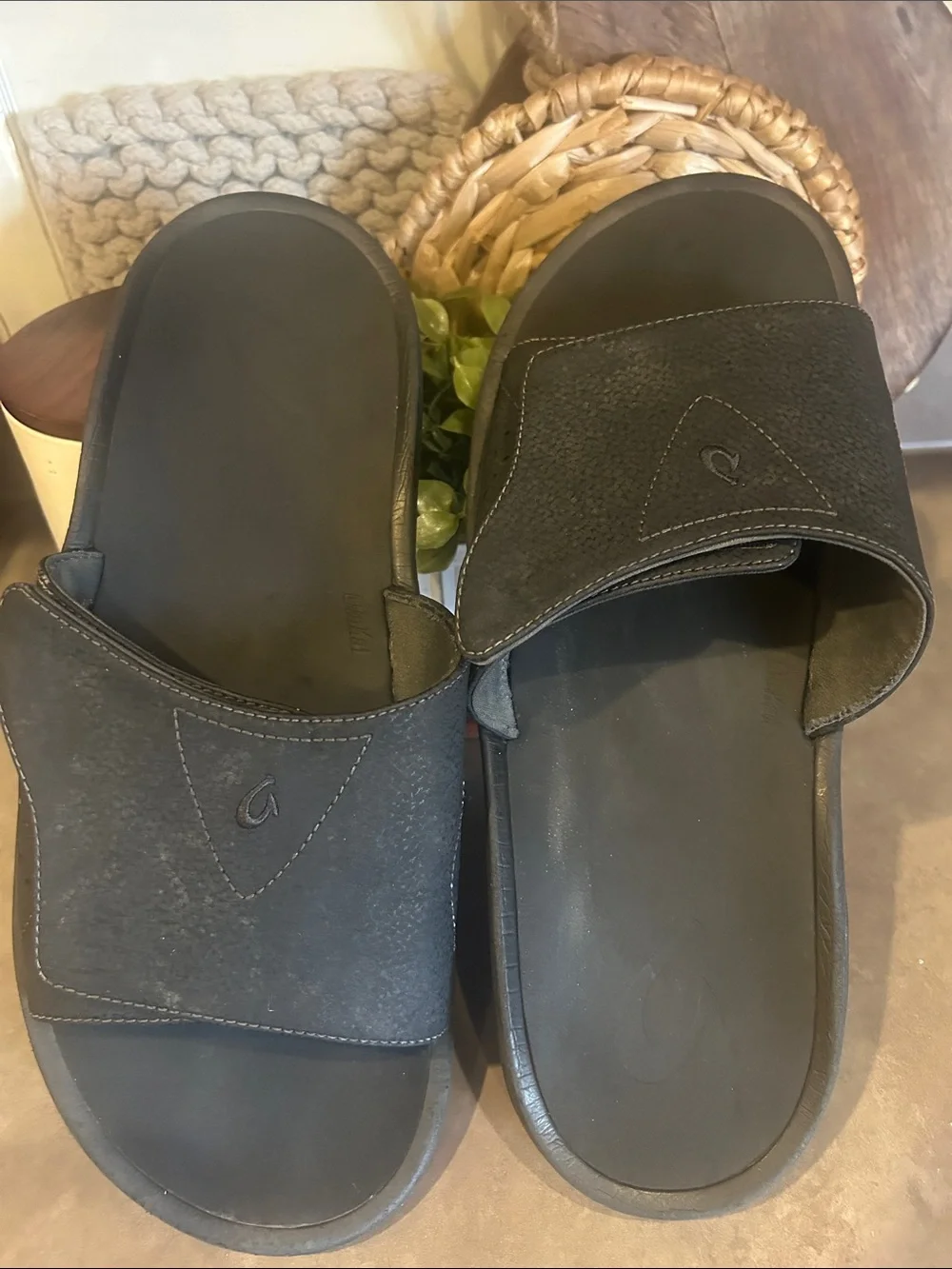 OluKai Men's Nalu Slides Sz 15